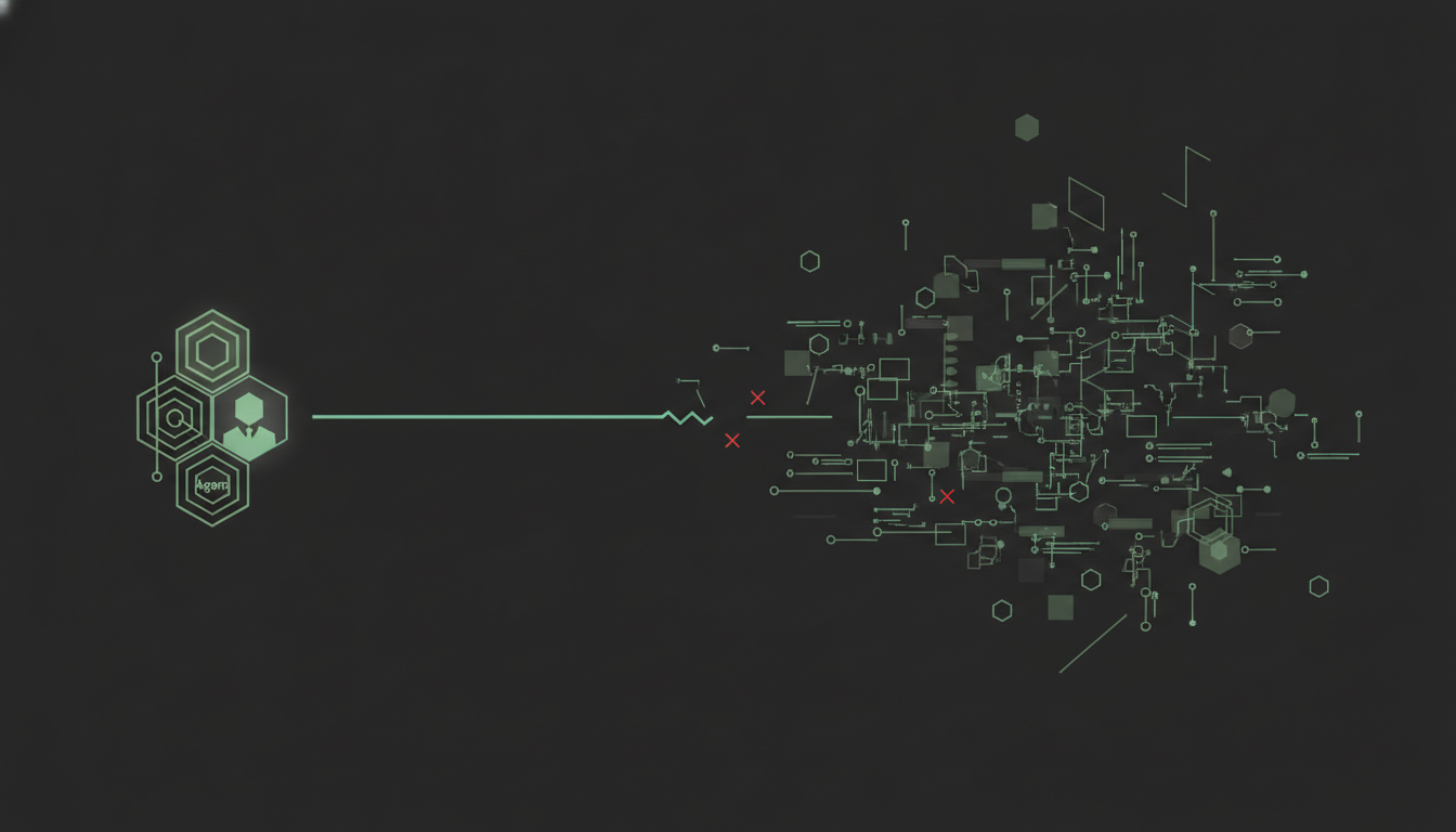 Abstract illustration: Tool Contract Testing: Why Your Agent Works in Demos But Fails at Production Scale