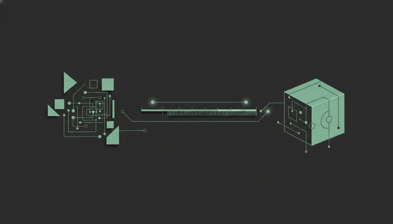 Abstract illustration: Build vs Buy for Your First Production Agent