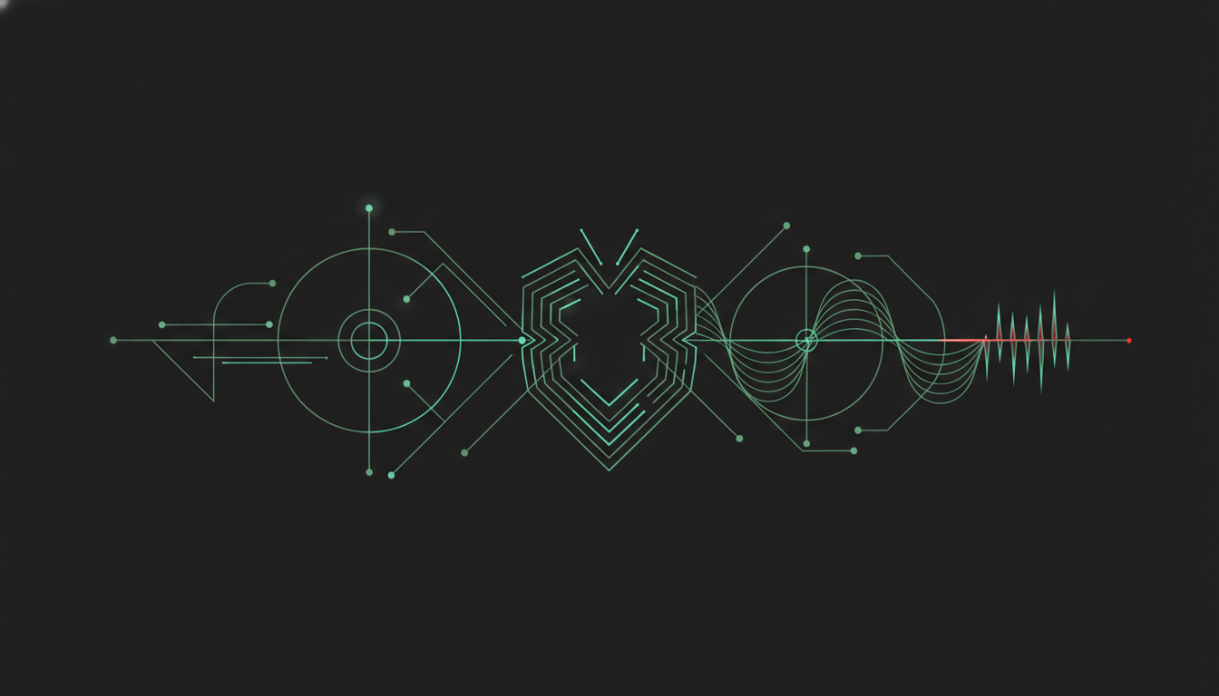 Abstract illustration: Security and Safety Red Flags Before You Deploy Your First Agent
